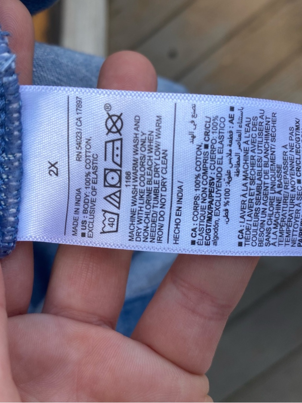 Old Navy Blue Jean Sleeveless Dress - Picture 5 of 7